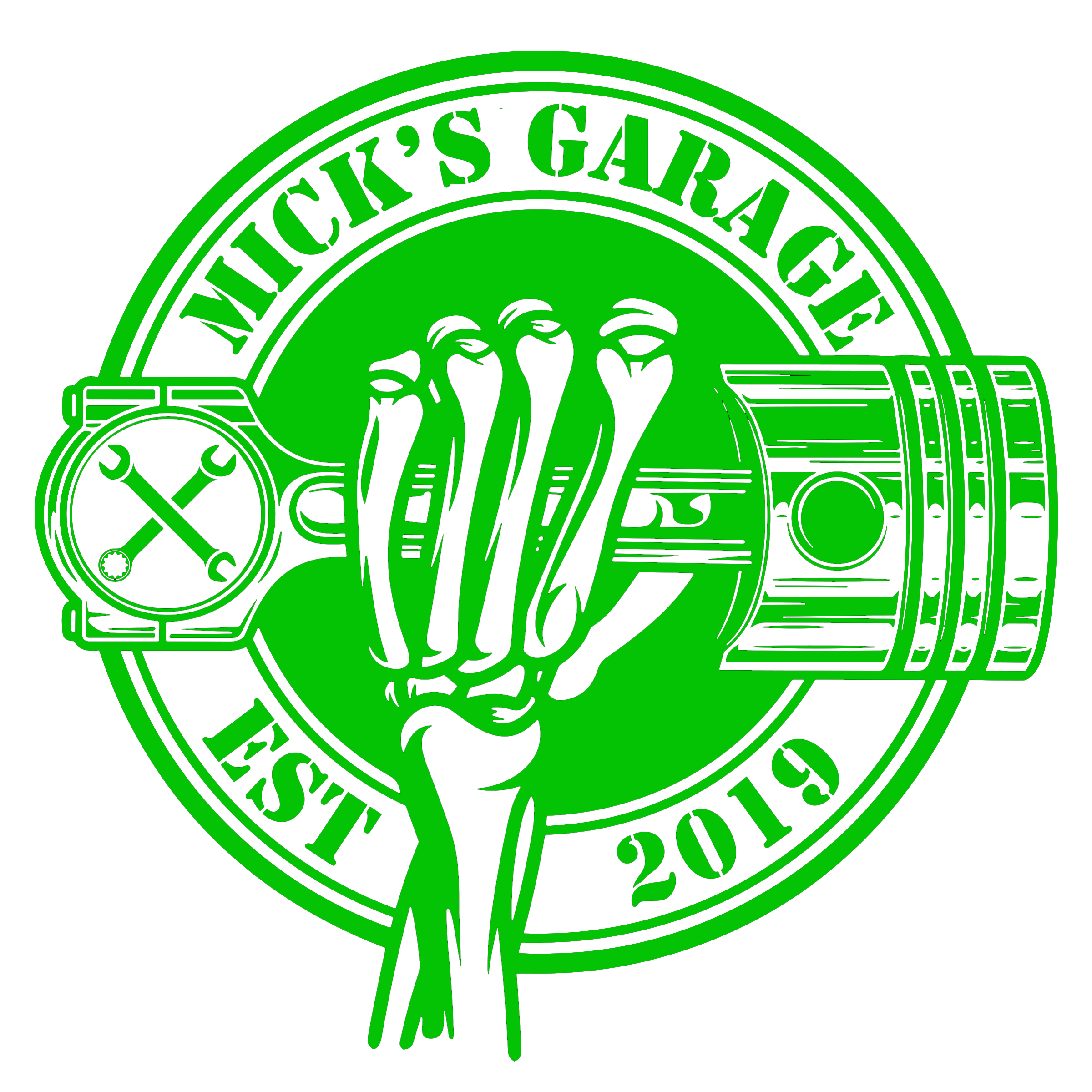 Mick's Garage logo